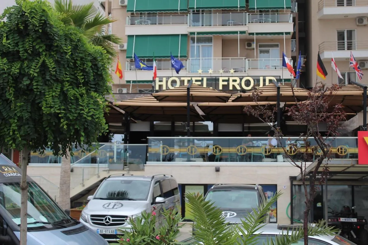 Hotel Frojd - Beach Front Resort Shëngjin